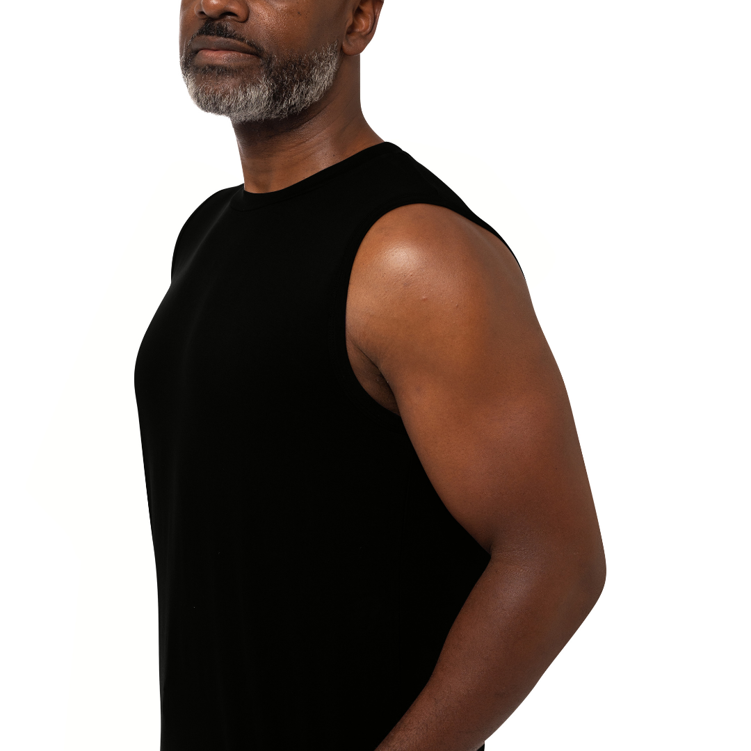 Men's Sleeveless Bamboo PJ Shirt